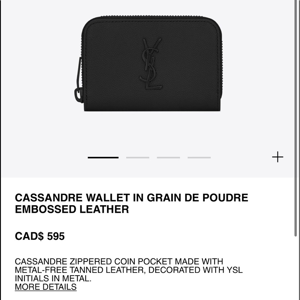 Brand new Yves saint Laurent wallet.
